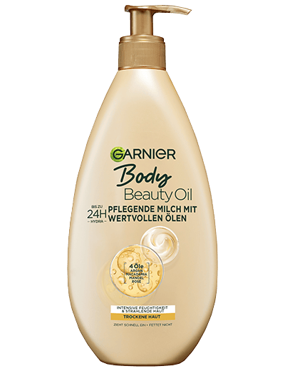 Garnier Body Oil Beauty pflegende Milch - Produktabbildung